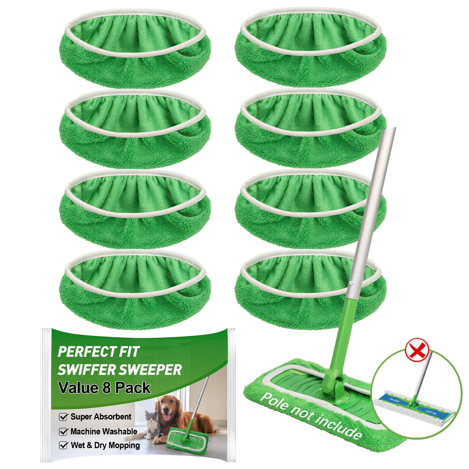 Microfiber Mop Pads